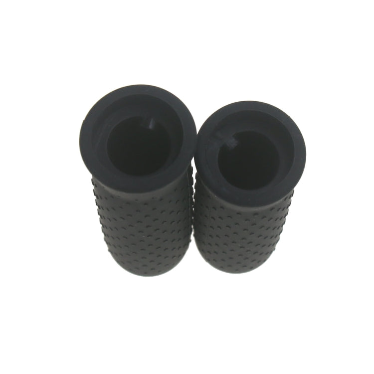 1 Pair Silicone Handbar Cover For Ninebot G30 MAX (Gray) - Accessories & Parts by buy2fix | Online Shopping UK | buy2fix