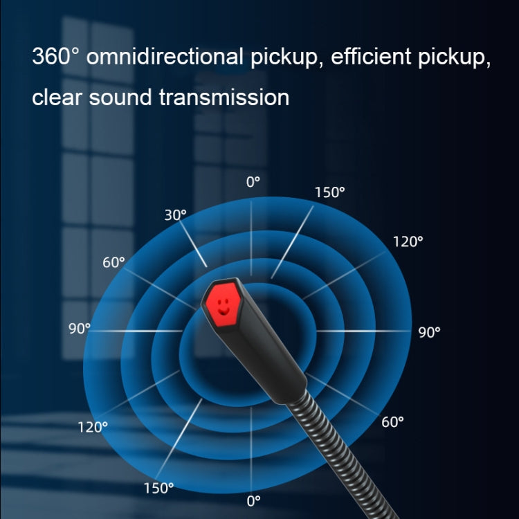 F12 Metal Hose Meeting Desktop Microphone, Spec: 3.5 Version (Black) - Microphone by buy2fix | Online Shopping UK | buy2fix