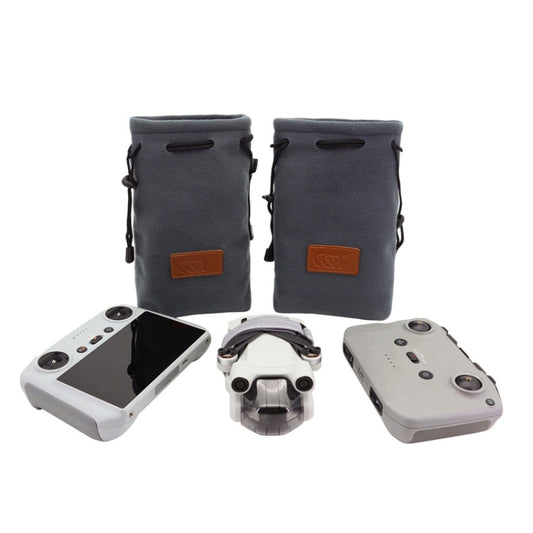 CQT Storage Bag Thick Flannel Bag For DJI Mini 3 Pro,Specification: 2 PCS Bag by CQT
