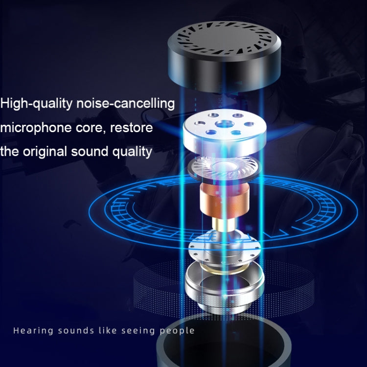 RGB Lighting Effect Computer Desktop Microphone(F3) - Microphone by buy2fix | Online Shopping UK | buy2fix