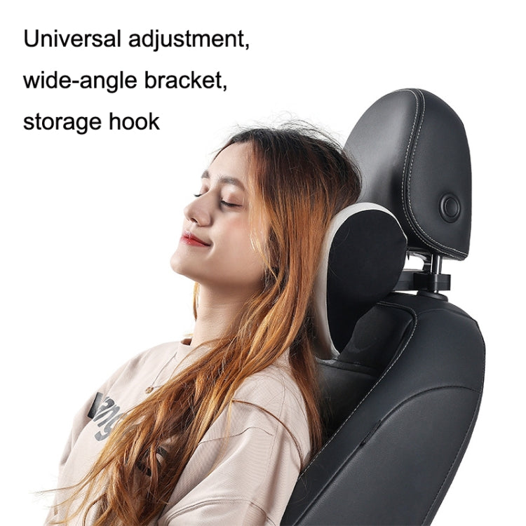 A09 Car Seat Headrest Memory Foam Comfortable Neck Pillow, Style: Without Stand (Orange) - Seat Accessories by buy2fix | Online Shopping UK | buy2fix