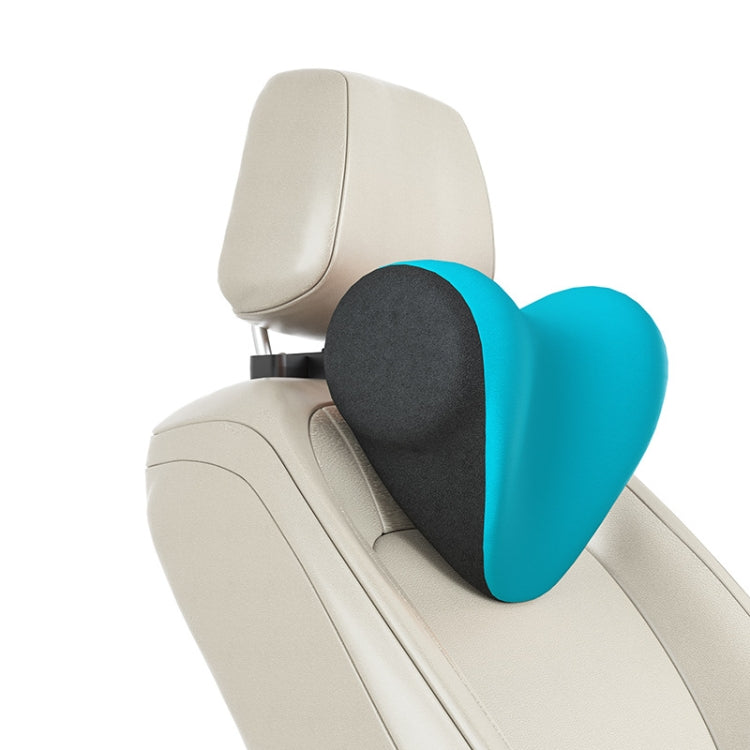 A09 Car Seat Headrest Memory Foam Comfortable Neck Pillow, Style: Without Stand (Blue) - Seat Accessories by buy2fix | Online Shopping UK | buy2fix