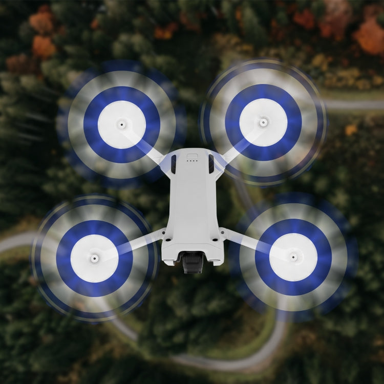 8 PCS 6030F Double Sided Colorful Low Noise Wing Propellers For DJI Mini 4 Pro/Mini 3 Pro, Color: Silver Tip by buy2fix