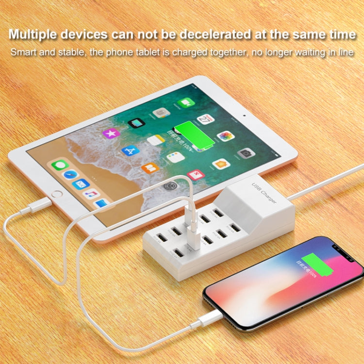 USB Multi-port Charger Mobile Phone Fast Charging Universal Fast Adapter 4 Interface EU Plug by buy2fix