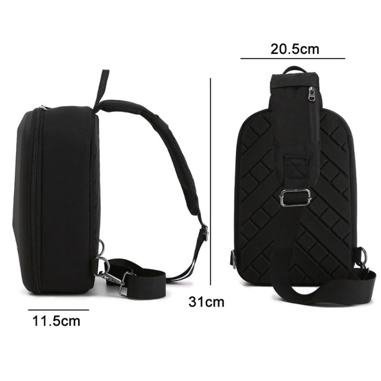 Drone Accessories Storage Crossbody Bag For DJI Mavic Air 2/Air 2S(Black) - Carry Cases & Bags by buy2fix | Online Shopping UK | buy2fix