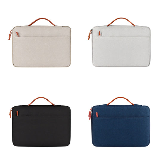 ND02S Adjustable Handle Waterproof Laptop Bag, Size: 13.3 inches(Navy Blue) by buy2fix