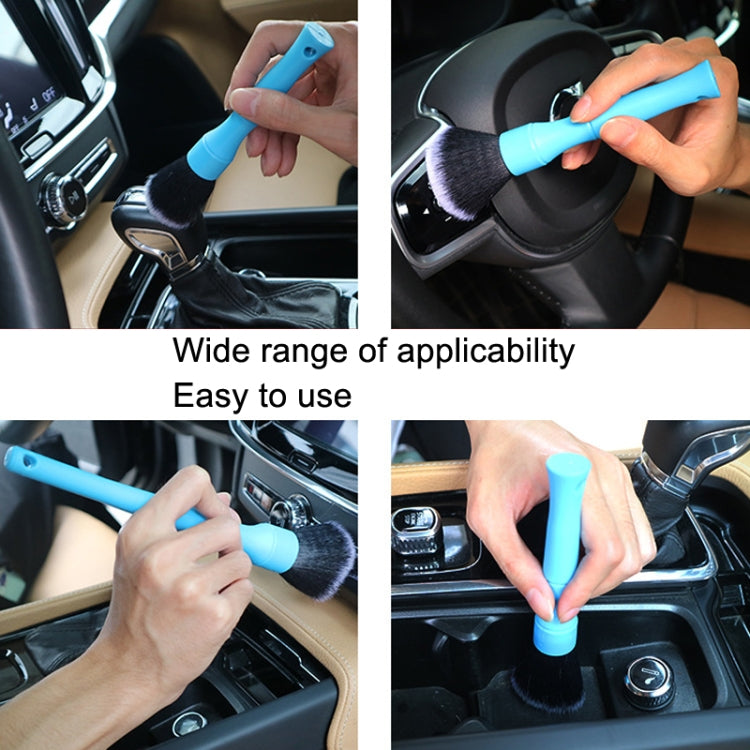 Car Details Soft Bristle Interior Brush Crevice Cleaning Brush, Style: Long Red Handle - Car washing supplies by buy2fix | Online Shopping UK | buy2fix