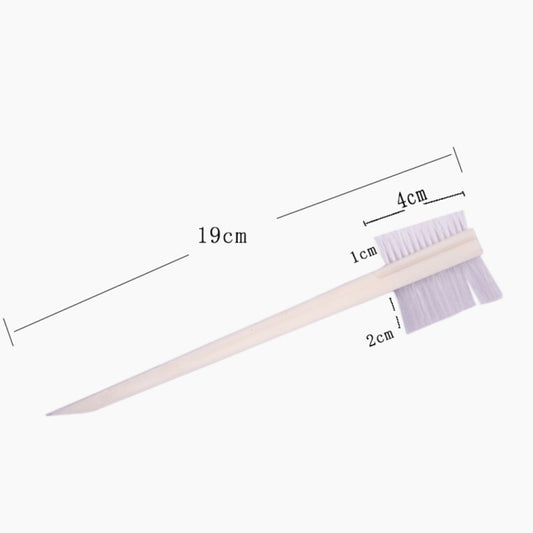 10 PCS Car Head Engine Brush Double-Sided Groove Brush(White) - Car washing supplies by buy2fix | Online Shopping UK | buy2fix