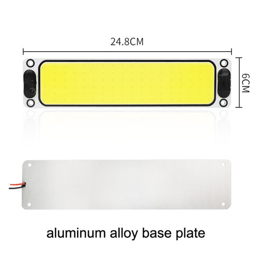 2PCS Car Cab LED Reading Light COB Truck Interior Light Dome Lamp(White Light) by buy2fix