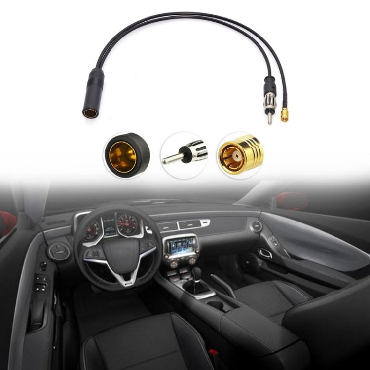 30cm Car Universal DAB+FM Antenna Adapter Cable - Aerials by buy2fix | Online Shopping UK | buy2fix
