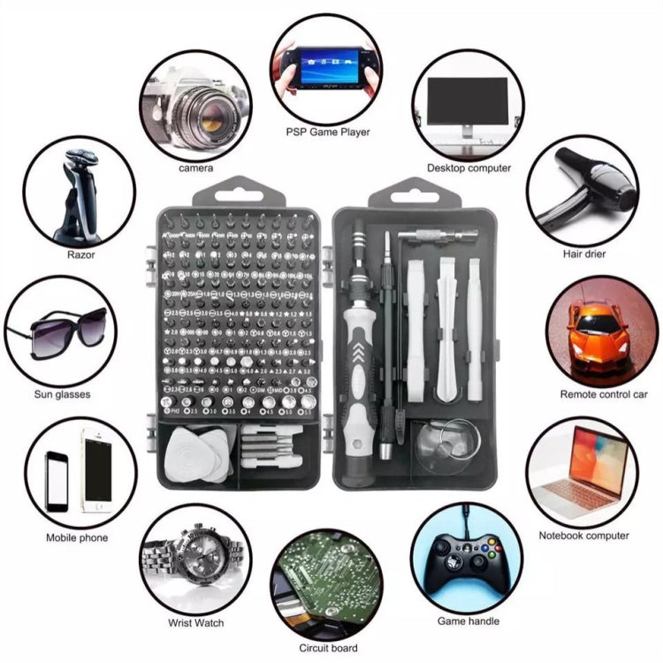 117 In 1 Screwdriver Set Watch Game Console Disassembly Tool - Screwdriver Set by buy2fix | Online Shopping UK | buy2fix