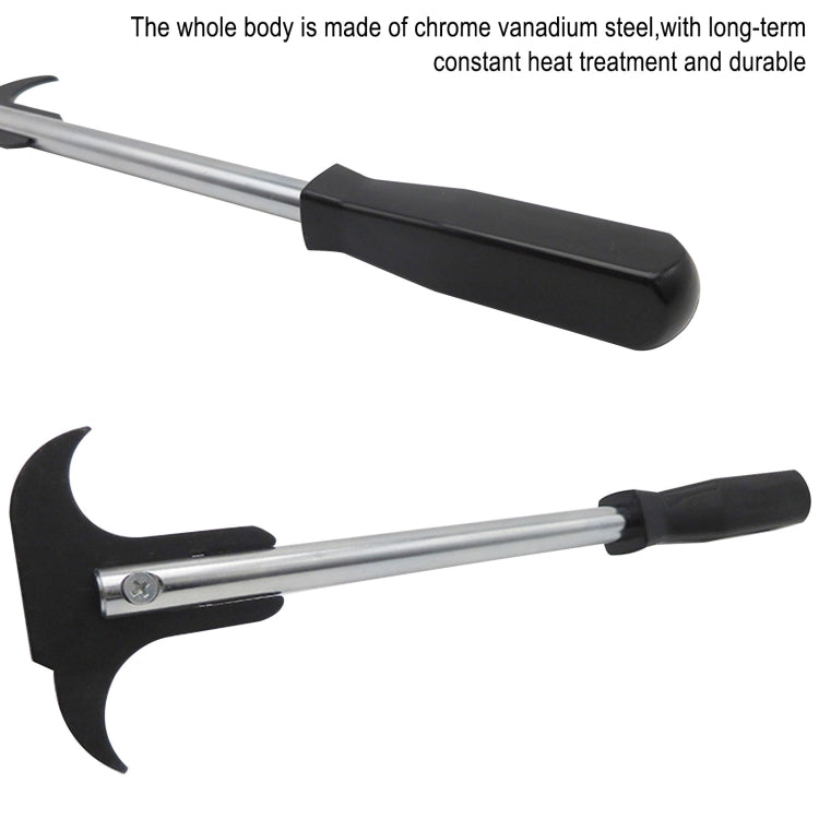 2 PCS Oil Seal Disassembly Tool Double Head Oil Seal Wrench Puller(Red Handle) by buy2fix