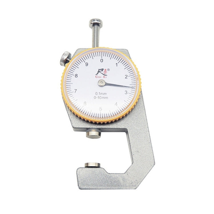 CHIXI Handheld Thickness Gauge Paper Thickness Gauge, Specification: Mid-range 0-10mm Flat Head - Coating Thickness Gauge by buy2fix | Online Shopping UK | buy2fix
