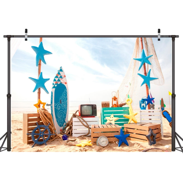 2.1m X 1.5m Beach Surfboard Photography Background Cloth - Other by buy2fix | Online Shopping UK | buy2fix