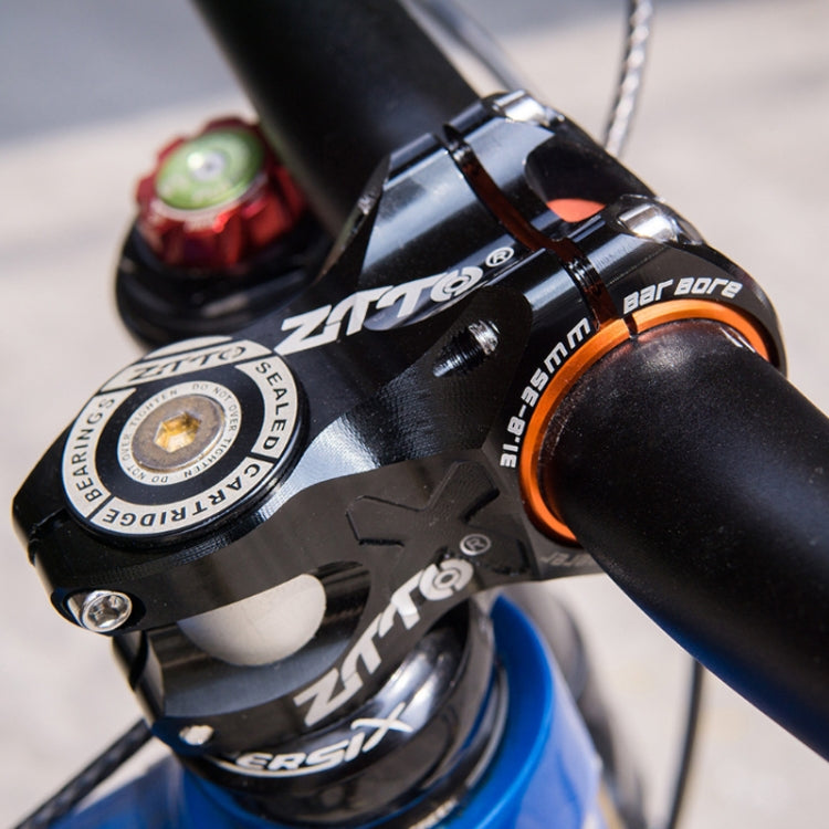 ZTTO Bicycle Handlebar Hollow 0 Degree Short Riser(Black) by ZTTO