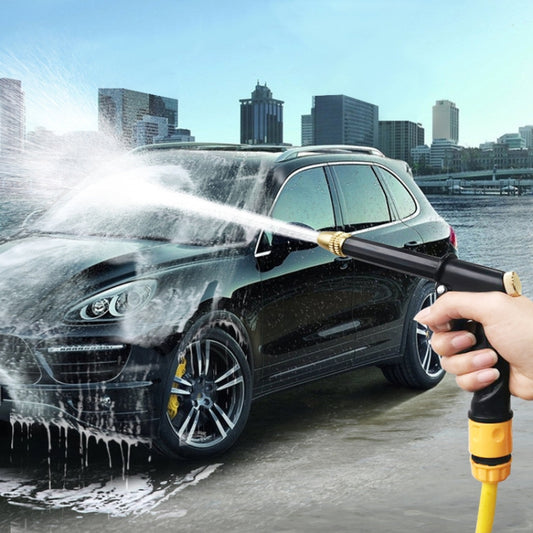 High Pressure Car Wash Hose Telescopic Watering Sprinkler, Style: H2+3 Connector+20m Tube+Foam Pot by buy2fix