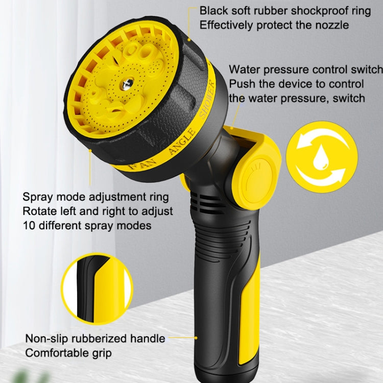 10 Functional Watering Sprinkler Head Household Water Pipe, Style: D6+4 Connector+20m 4-point Tube - Watering & Irrigation by buy2fix | Online Shopping UK | buy2fix