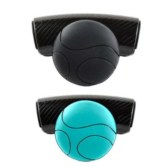 2PCS Automotive Silicone Bearing Steering Wheel Booster(Black) by buy2fix