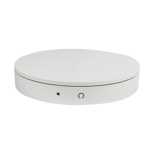 Electric Rotating Display Stand Electric Turntable, Specifications: Chinese Plug(White) by buy2fix
