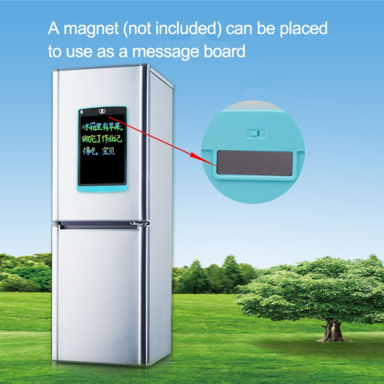 LCD Writing Board Children Hand Drawn Board, Specification: 10 inch Colorful (Light Pink) by buy2fix