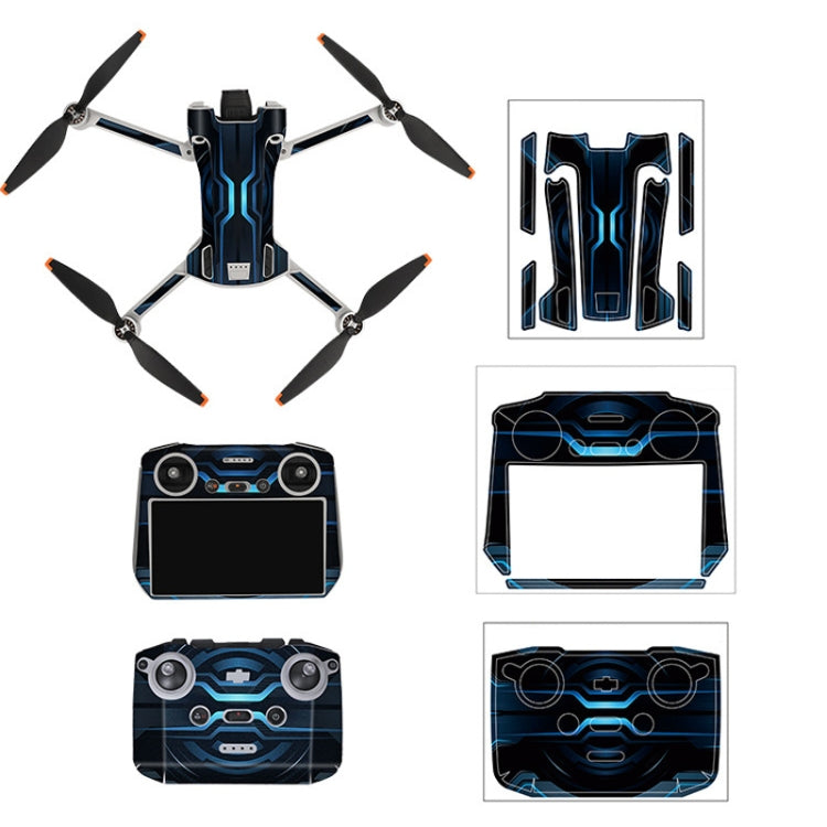 Sunnylife Drone+Remote Control Protective Sticker For DJI Mini 3 Pro RC Version( Time Gate) - Stickers by Sunnylife | Online Shopping UK | buy2fix
