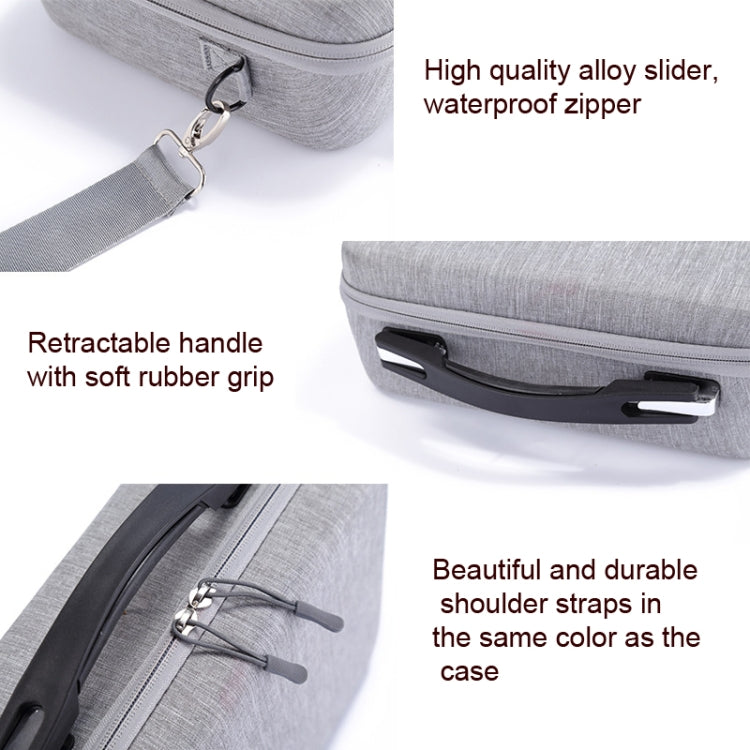 Portable Shoulder Bag for DJI Mini 3 Pro Drone Smart Controller(Grey) - Carry Cases & Bags by buy2fix | Online Shopping UK | buy2fix