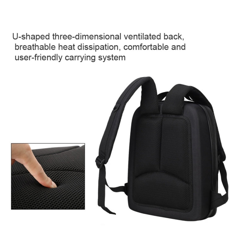 Waterproof Compression Hard Shell Backpack for DJI Mini 3 Pro, Size: 128 Large(Brushed Gray) by buy2fix