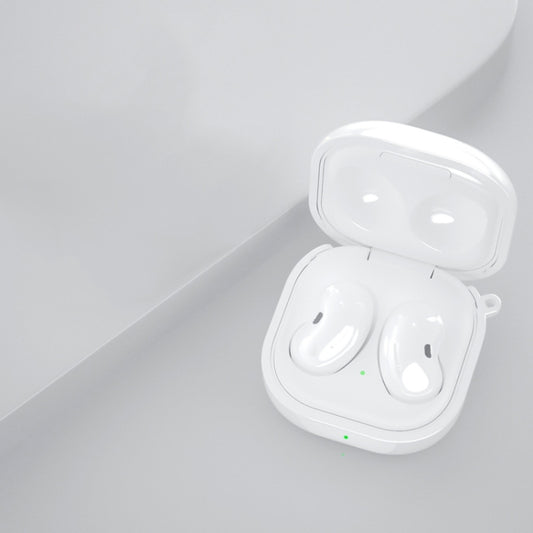 Bluetooth Earphone TPU Flash Powder Protective Case For Samsung Galaxy Buds2/Pro/Live(Glitter Transparent) by buy2fix