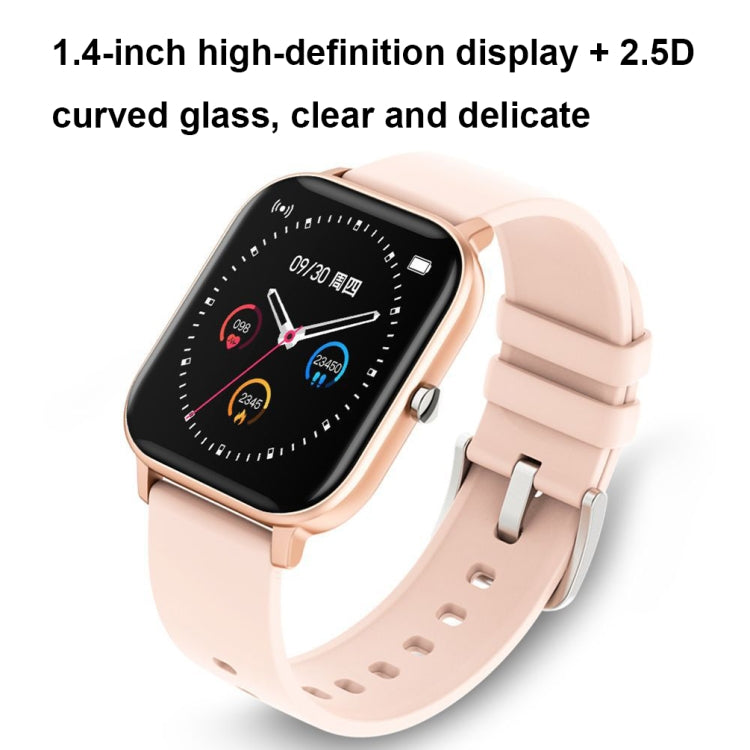 P8 1.4 Inch Heart Rate Blood Pressure Monitoring Smart Watch, Color: Blue - Smart Watches by buy2fix | Online Shopping UK | buy2fix