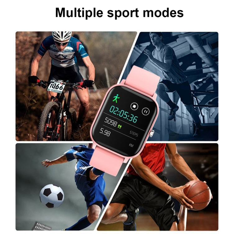 P8 1.4 Inch Heart Rate Blood Pressure Monitoring Smart Watch, Color: Blue - Smart Watches by buy2fix | Online Shopping UK | buy2fix