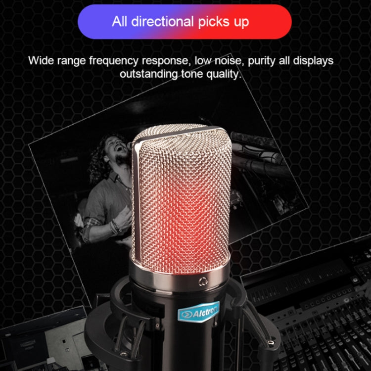Alctron CM6 Lite Large Diaphragm Condenser Microphone Recording Computer Desktop Microphone - Microphone by Alctron | Online Shopping UK | buy2fix