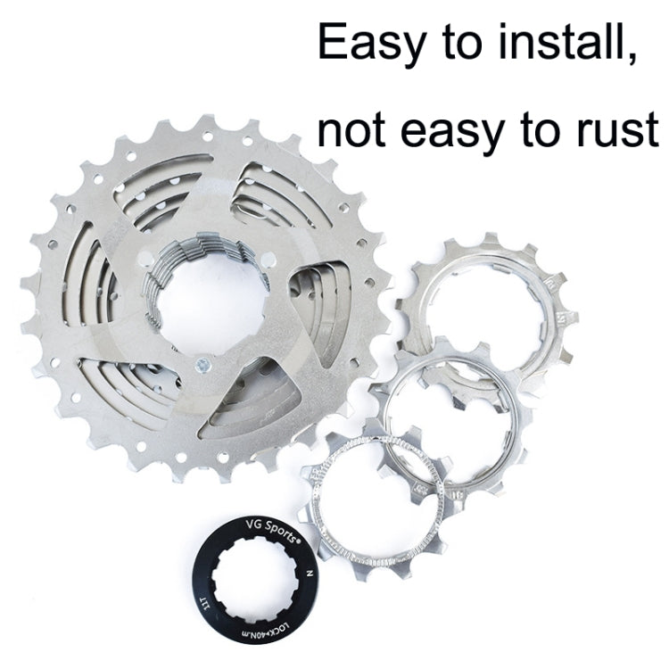 VG SPORTS Bicycle Lightweight Wear -Resistant Flywheel 10 Speed Highway 11-25T - Bicycle Chains & Rounds by VG SPORTS | Online Shopping UK | buy2fix