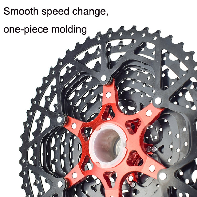 VG Sports Split Mountain Bike Lightweight Cassette Flywheel, Style: 11 Speed 52T (Silver) - Bicycle Chains & Rounds by VG Sports | Online Shopping UK | buy2fix
