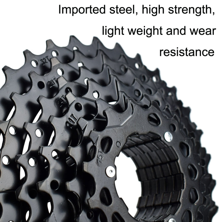 VG Sports Z3316 8 Speed 32T Cassette Shifting Bicycle Flywheel(Black) by VG Sports