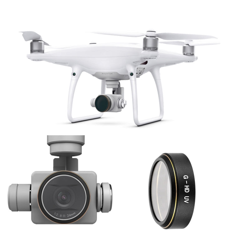 JSR G-HD Lens Filter for DJI Phantom 4 ADVANCED/Pro+,Model: ND4+ND8+ND16+ND32 - by JSR | Online Shopping UK | buy2fix