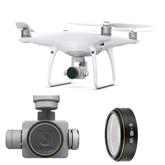 JSR G-HD Lens Filter for DJI Phantom 4 ADVANCED/Pro+,Model: ND4+ND8+ND16+ND32 by JSR