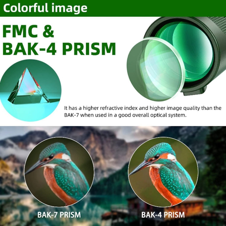 40X60 Outdoor Night Vision High Power HD Monocular (Standard) by buy2fix