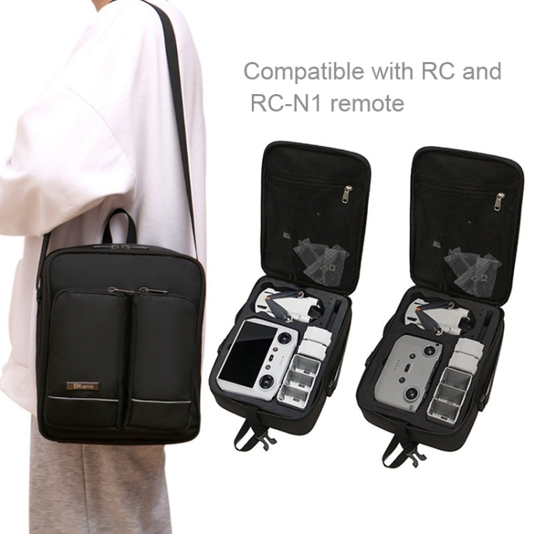 BKANO Storage Bag Shoulder Bag Messenger Bag Suitcase for DJI Mini 3 Pro(Black) by BKANO