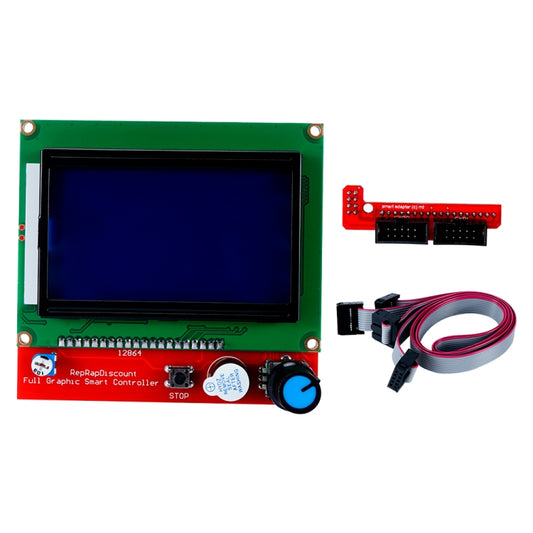 3D Printer Ramps1.4 12864 LCD Control Screen - Parts by buy2fix | Online Shopping UK | buy2fix