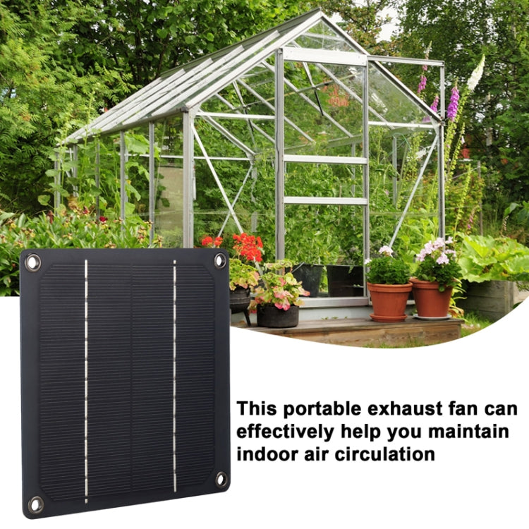 3W High Speed and Long Life Outdoor Solar Pet Exhaust Fan - Others by buy2fix | Online Shopping UK | buy2fix