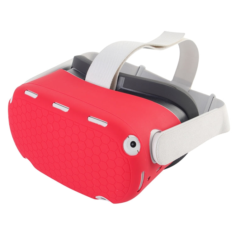 VR Shockproof and Dustproof Cover For Oculus Quest 2(Red) - VR Accessories by buy2fix | Online Shopping UK | buy2fix