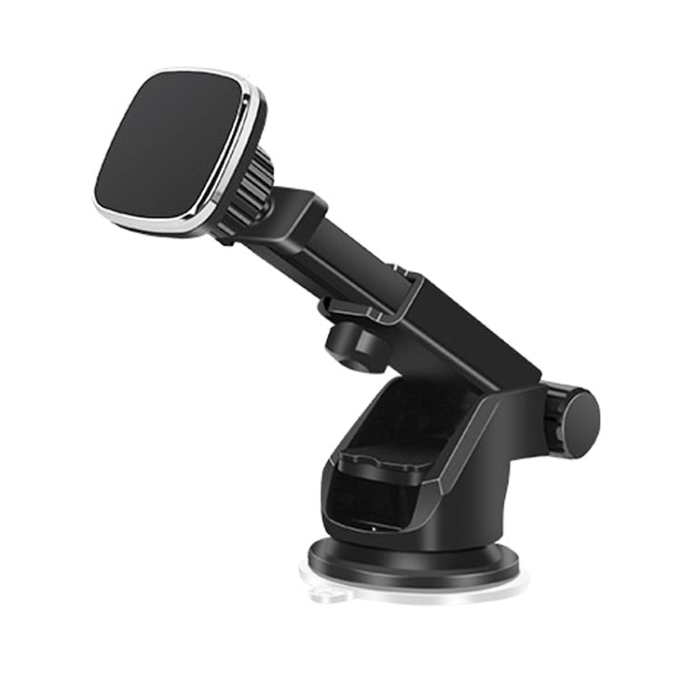 Telescopic Suction Cup Magnetic Suction Car Navigation Desktop Phone Bracket(Black) - Universal Car Holders by buy2fix | Online Shopping UK | buy2fix