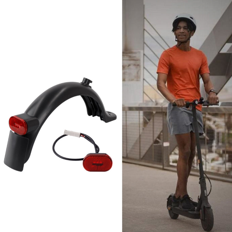 Electric Scooter Fender/Tail Light For Xiaomi Mijia M365 Pro2(Black) - Accessories & Parts by buy2fix | Online Shopping UK | buy2fix