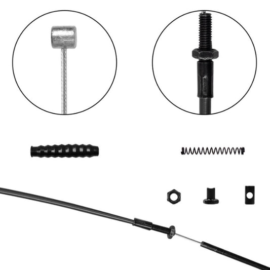 Electric Scooter Brake Cable Set for Ninebot MAX G30(Black) - Accessories & Parts by buy2fix | Online Shopping UK | buy2fix