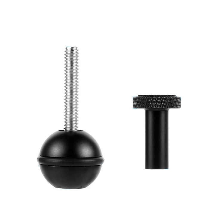 Ball Head Adapter Adjustable Screw Fixed Mount Camera Underwater Diving Photography Lights Bracket(M5 Screw Black) - Connection Mount by buy2fix | Online Shopping UK | buy2fix
