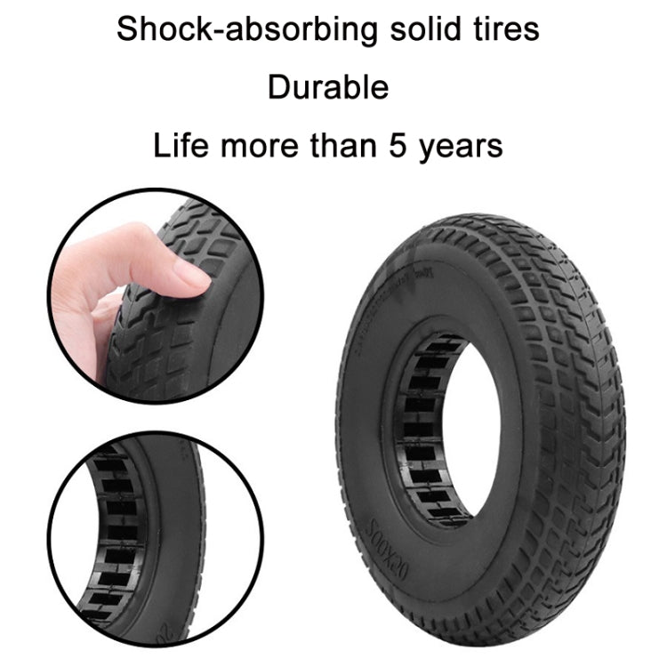 8 inch Hollow Solid Rubber Tire For Xiaomi Scooter, Color: Black - Accessories & Parts by buy2fix | Online Shopping UK | buy2fix