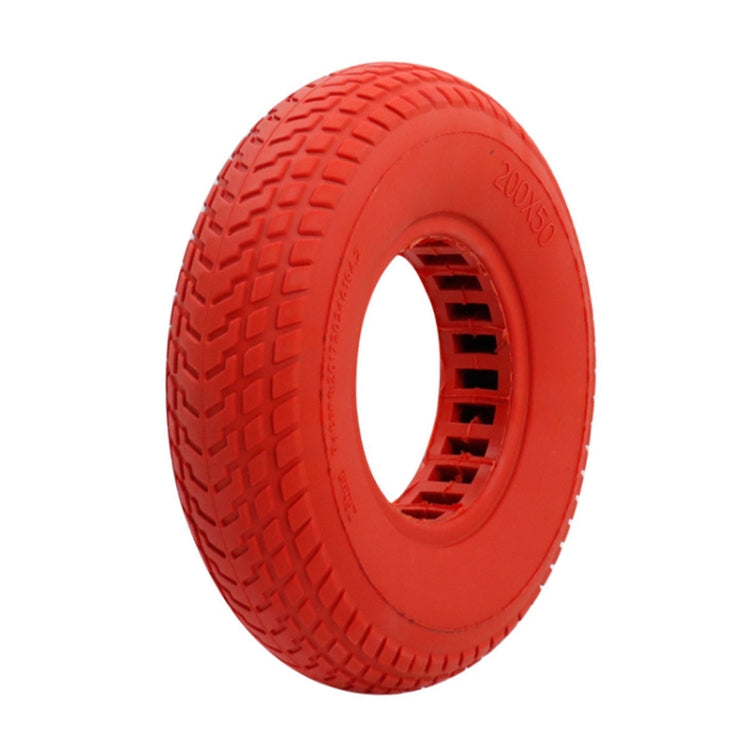 8 inch Hollow Solid Rubber Tire For Xiaomi Scooter, Color: Red - Accessories & Parts by buy2fix | Online Shopping UK | buy2fix