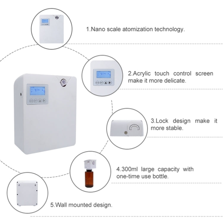 Intelligent Remote Mobile Phone Control Automatic Aromatherapy Machine(EU Plug) - Air Purifiers & Accessories by buy2fix | Online Shopping UK | buy2fix