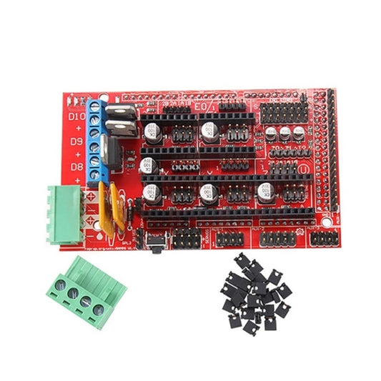 3D Printer RAMPS 1.4 Control Board Development Board - Parts by buy2fix | Online Shopping UK | buy2fix