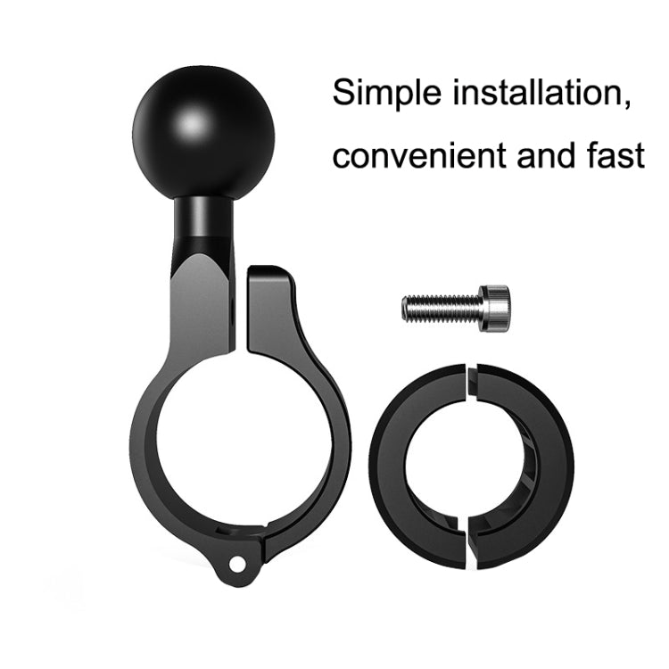 R3 Motorcycle Scooter Mobile Phone Bracket 1 Inch Ball Head Handlebar Fixed Base - Holder by buy2fix | Online Shopping UK | buy2fix